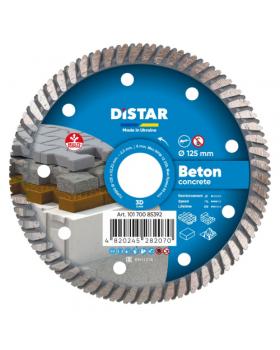 Диск алмазный отрезной DiStar Turbo 125 Beton