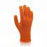 Перчатки трикотажные TOP с ПВХ точкой оранжевые (10 р)