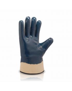 Перчатки с нитриловым покрытием, твердый манжет TRIDENT DQ6217