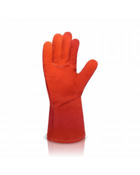 Перчатки спилковые краги TRIDENT INDIA 8674