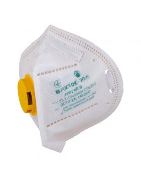 Респиратор с клапаном против пыли, аэрозолей Росток-2ПК FFP2