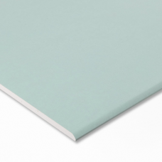 Гипсокартон влагостойкий 12,5 мм (1,2 х 2,5 м) KNAUF