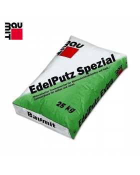 Декоративная штукатурка "барашек" 1,5 мм Baumit Edelputz Spezial White (25 кг)