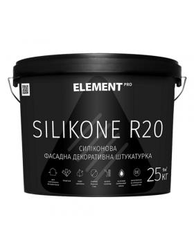 Штукатурка силиконовая "короед" 2 мм Element Pro Silikone R20 (25 кг)