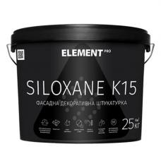 Штукатурка силоксанова "баранець" 1,5 мм Element Pro Siloxane K15 баранчик (25 кг)
