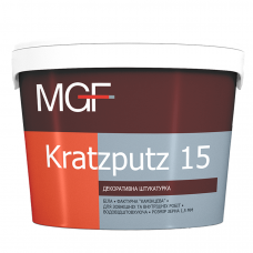 Декоративная штукатурка "барашек" MGF Kratzputz 15 (25 кг)