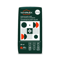 Клей для плитки эластичный Warmix Universal Elast Glue (25 кг)