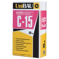 Клей для утеплителя армирующий UniBAU С-15 (25 кг)