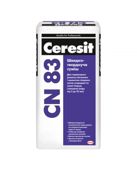 Самовыравнивающаяся смесь Ceresit CN 83 (5-35 мм) 25 кг