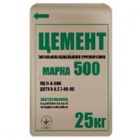 Цемент ПЦ II/А-Ш-500 (25 кг)