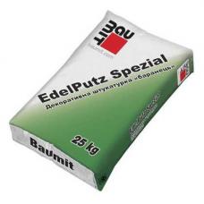 Декоративна штукатурка Baumit Edelputz Special "баранець" 1,5 мм (25 кг) біла