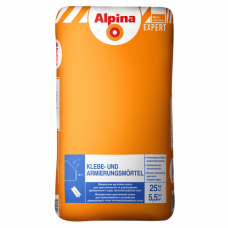 Клей для утеплителя армирующий (ППС и МВ) Alpina Klebe (25 кг)