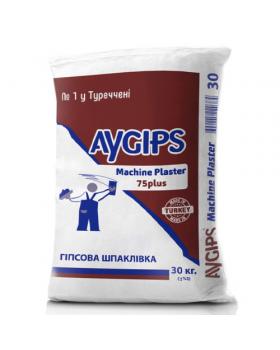 Шпаклевка машинная гипсовая Aygips Machine Plaster 75 (30 кг)