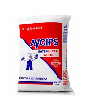Шпаклівка гіпсова Aygips Saten Ultra White (25 кг)