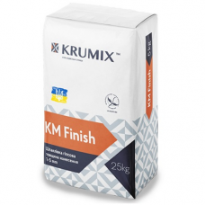 Шпаклівка гіпсова фінішна KRUMIX Finish (25 кг)