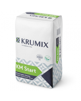 Штукатурка гипсова стартовая KRUMIX Start (25 кг)