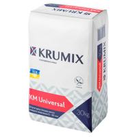 Штукатурка гипсовая KRUMIX Universal (25 кг)